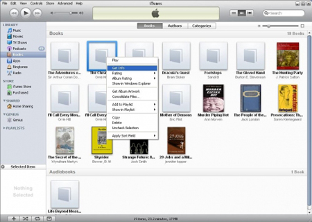 transfer books to ipad via itunes