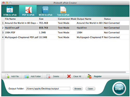 make epub on mac from pdf with pdf creator for mac