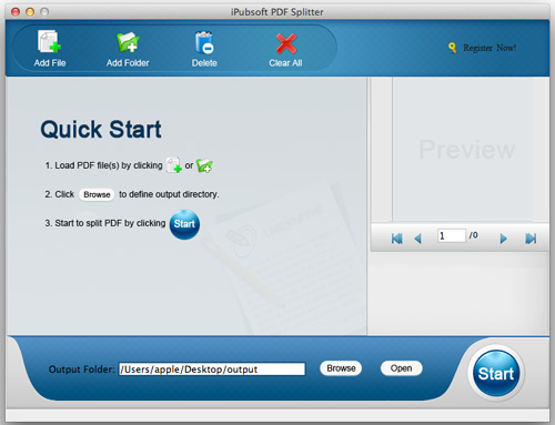 how to split pdf on mac