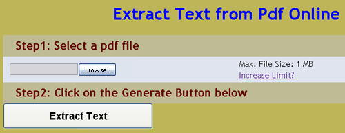 extract text from pdf online
